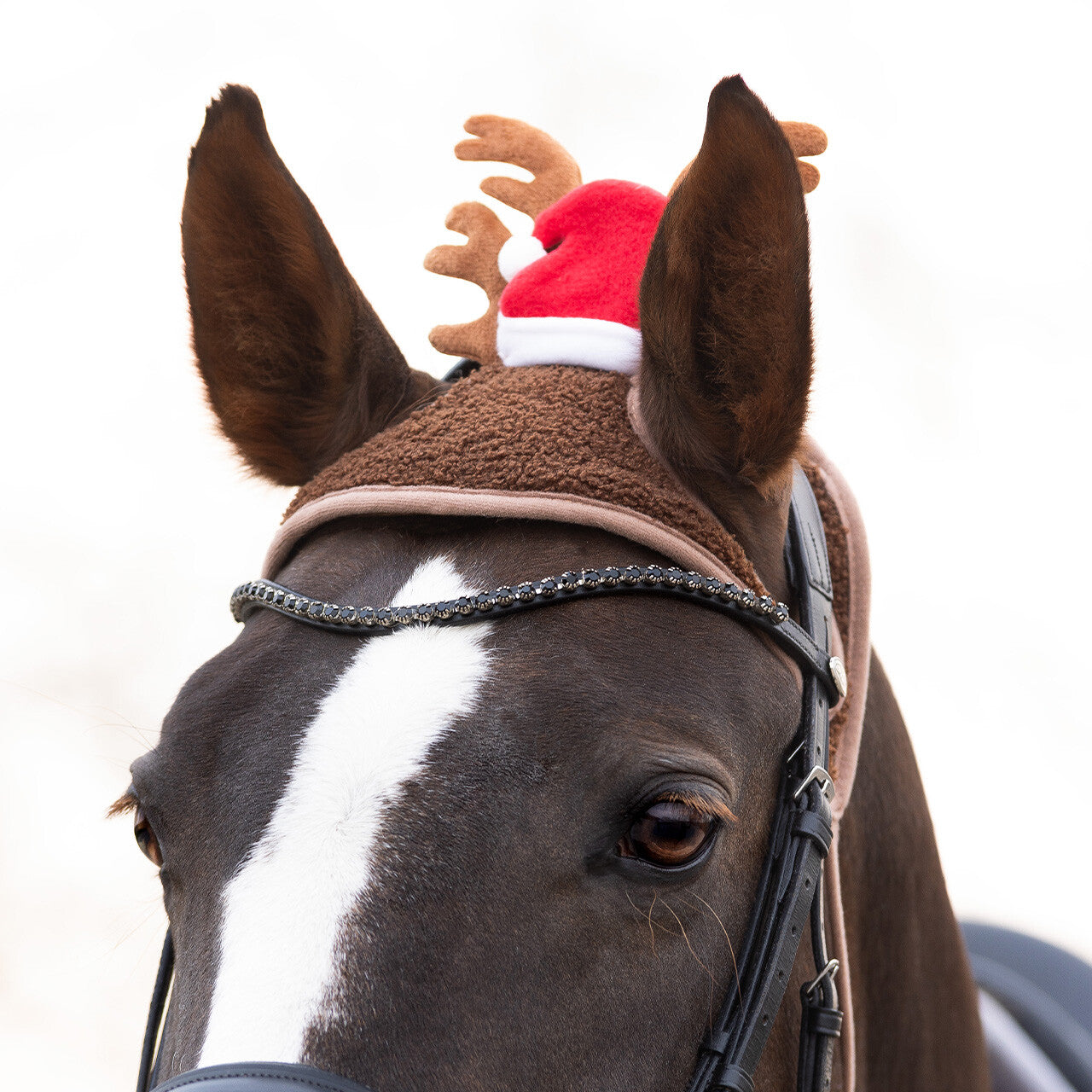 Weihnachtsmütze Pferd Geweih