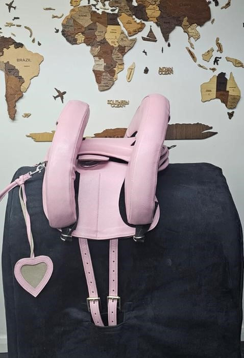 Pink LEATHER Inky Dinky Saddle® - NEU - Offiziell